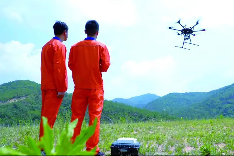 大新无人机倾斜摄影巡检拍摄